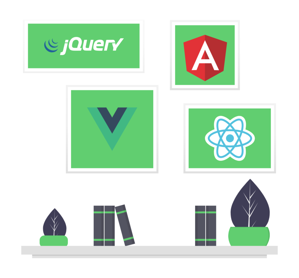 Qué frameworks de diseño web son los más utilizados